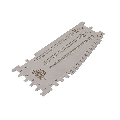 Stainless steel bangle gauge