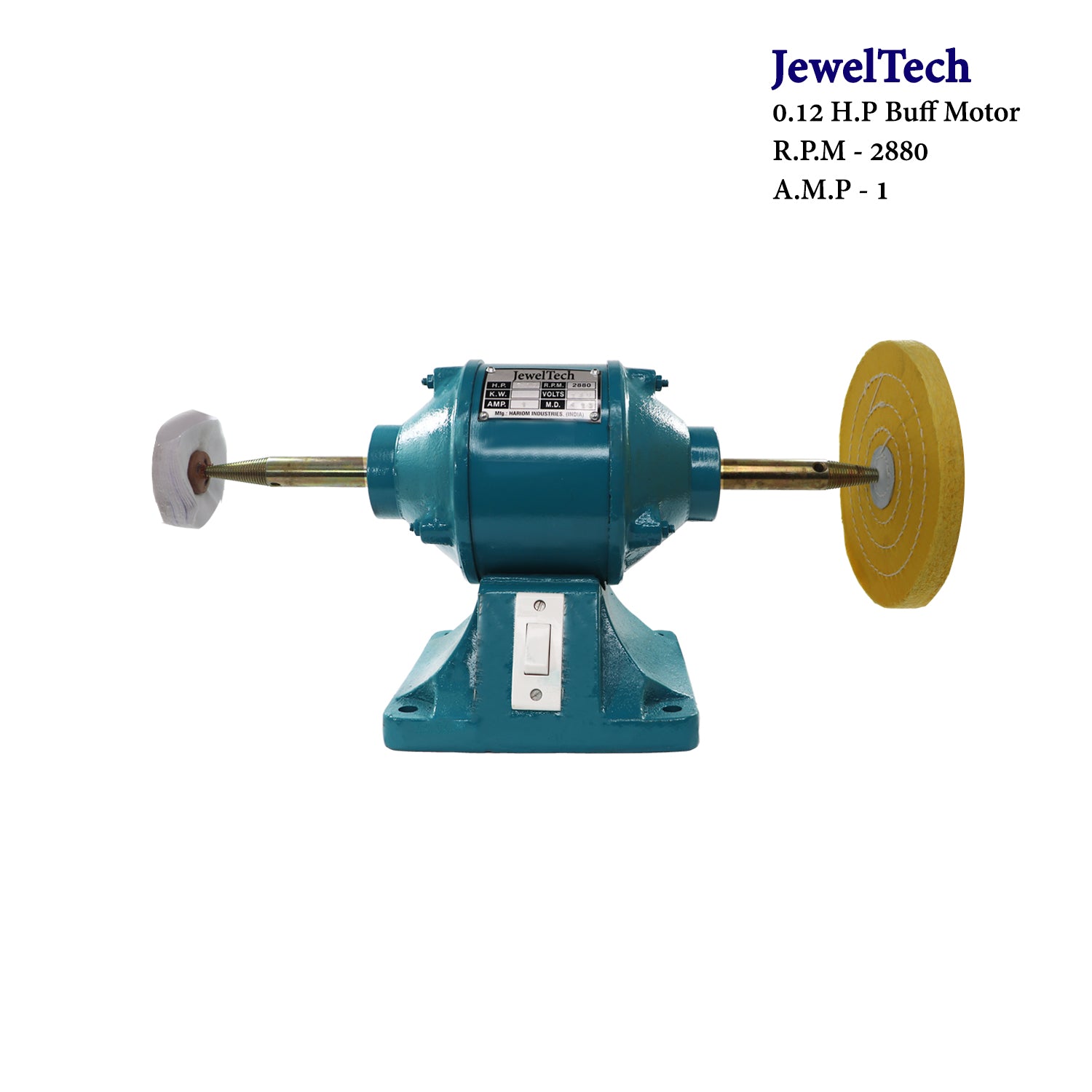 Surya 0.12 HP Polisher Buff Machine kit