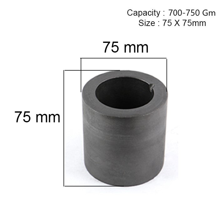 Surya 250Gm Capacity Graphite Crucible for Gold 