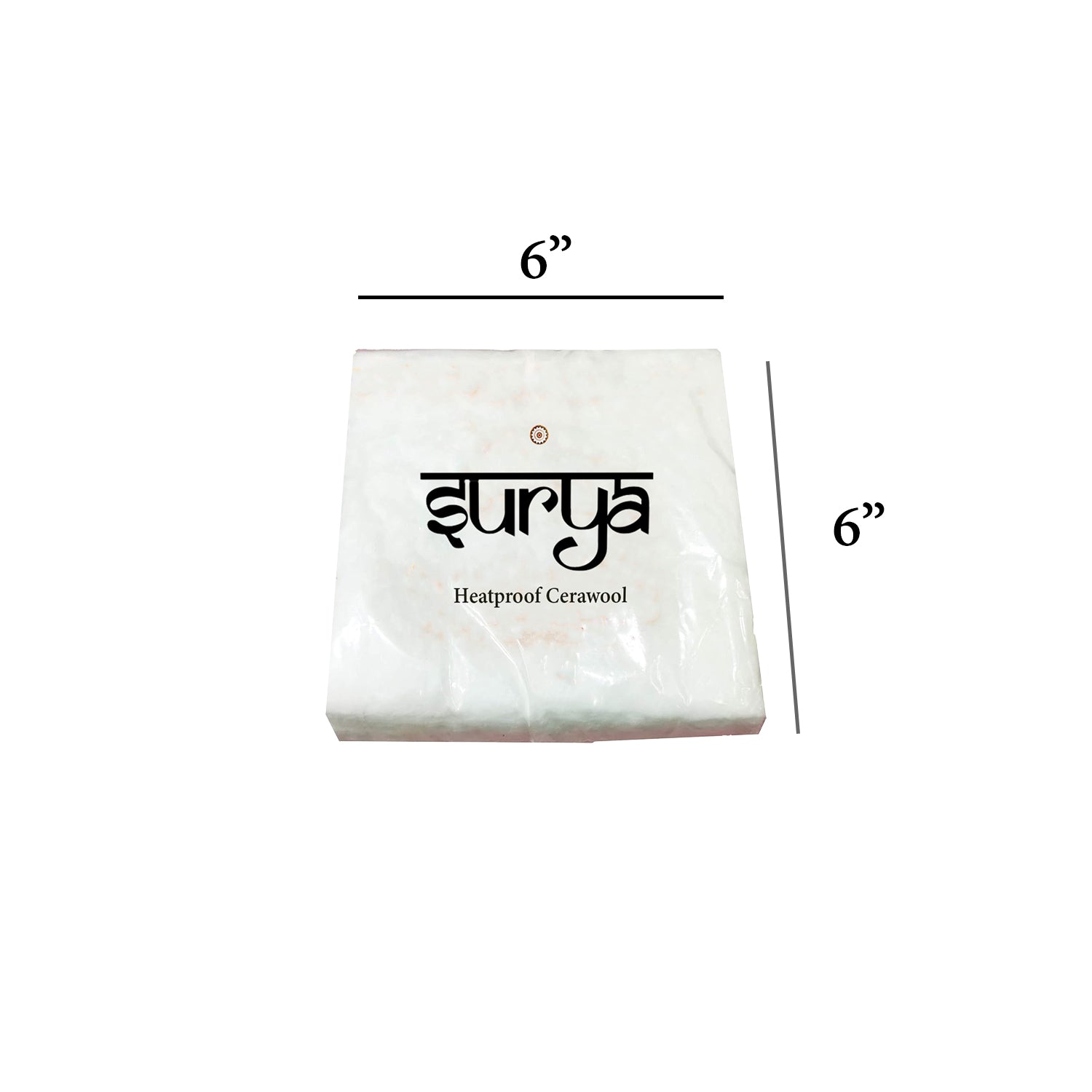 Surya Cera Wool Cotton Heat Insulation Pad (Pack Of 5)