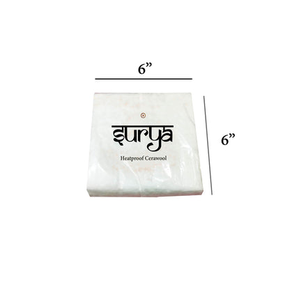 Surya Cera Wool Cotton Heat Insulation Pad (Pack Of 5)