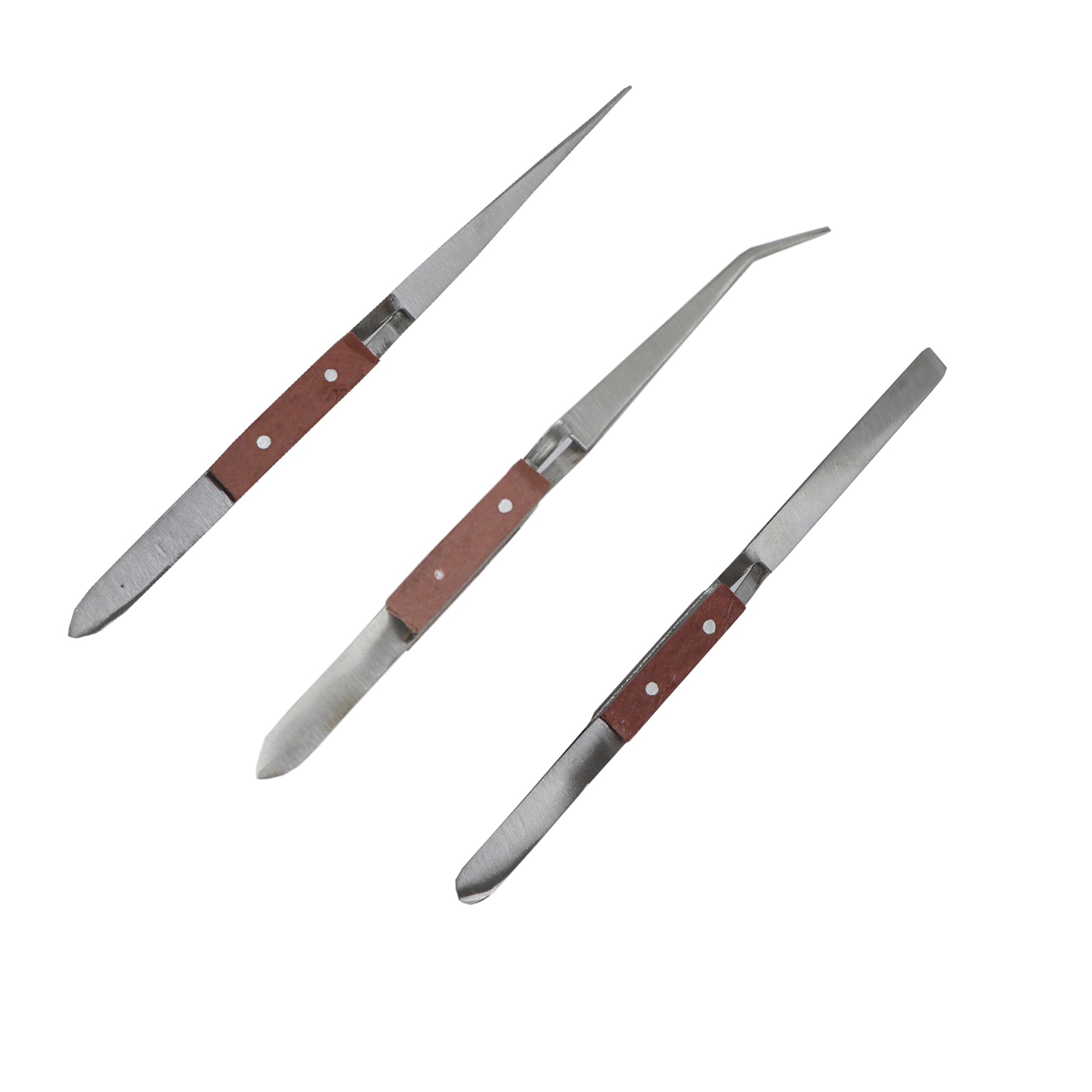 Cross-Lock Tweezers Set