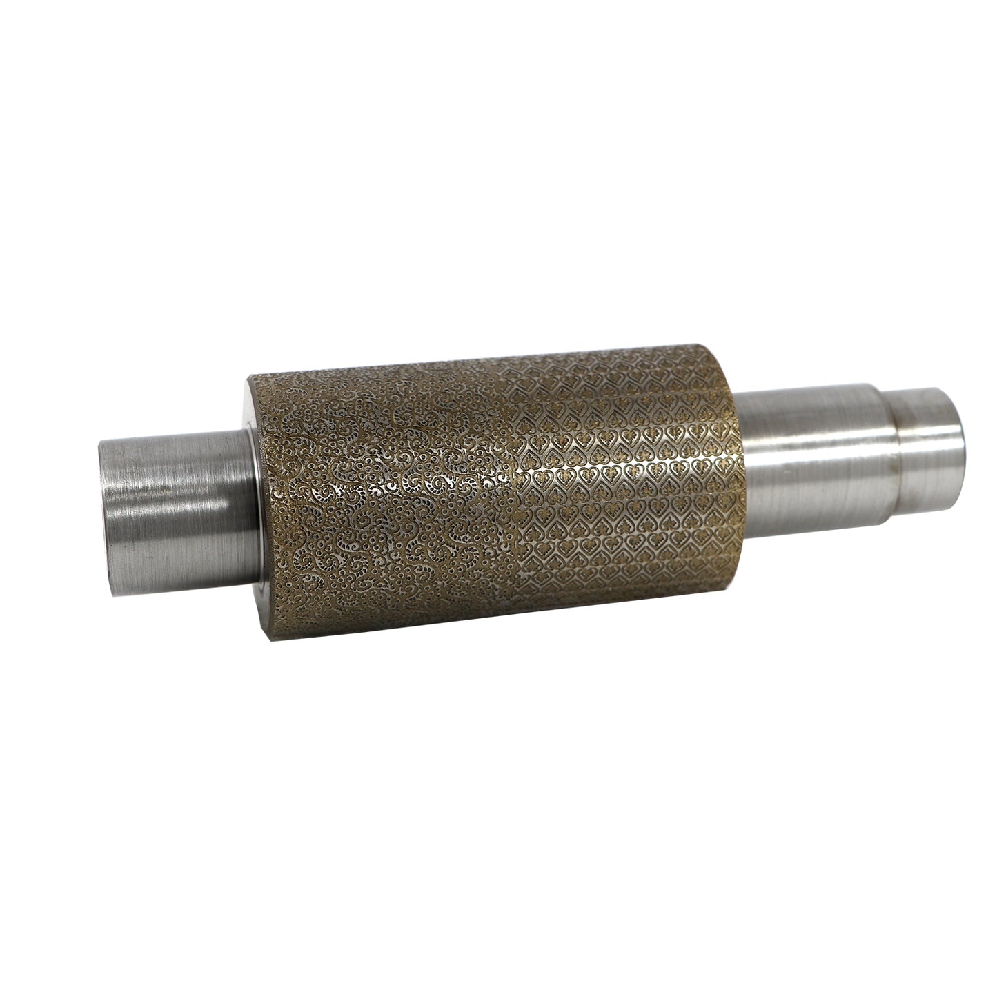 gold and silver sheet roller – dual pattern detailing