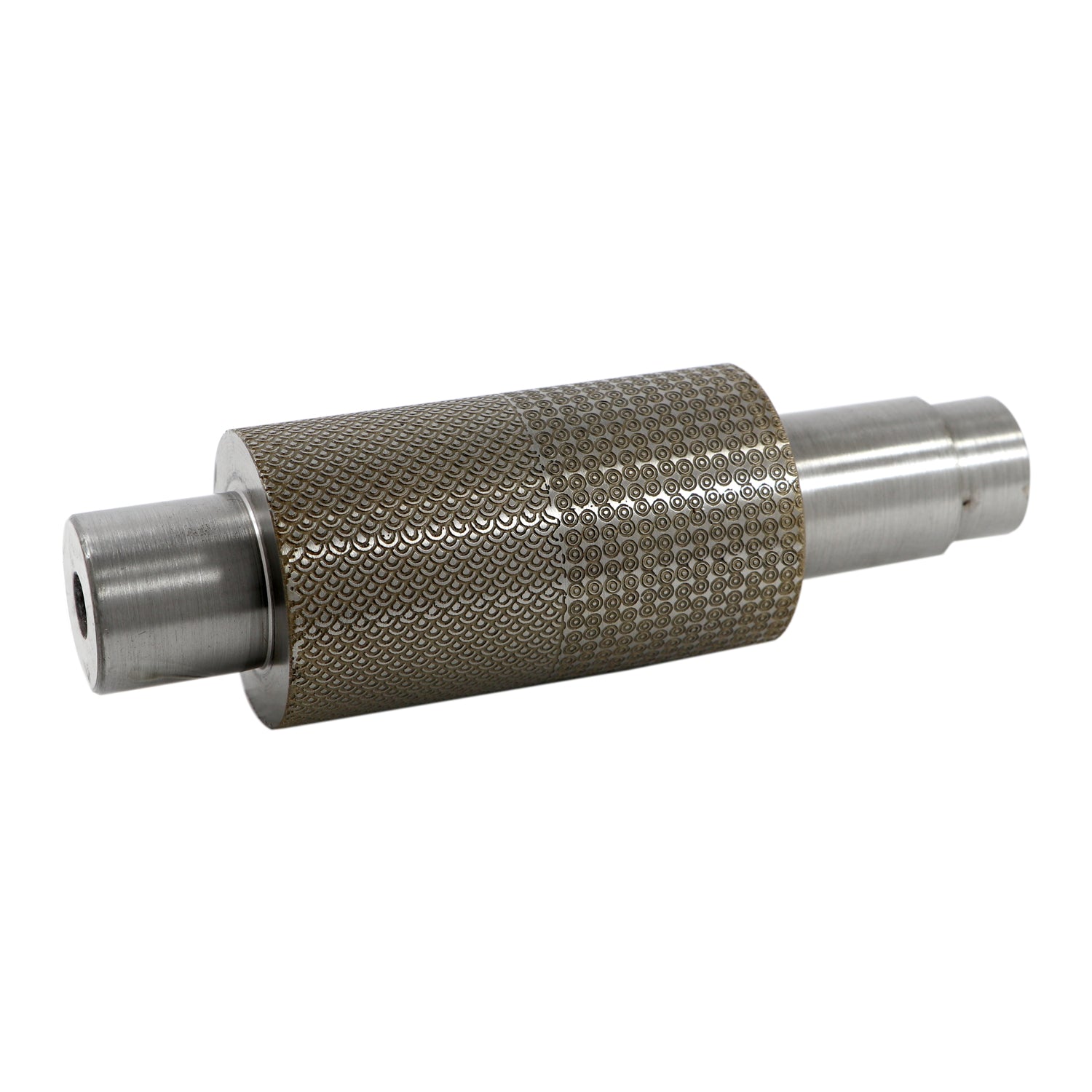 Computerized roller for gold and silver sheet texture

