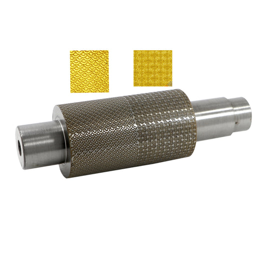 Rolling machine accessory for gold design making

