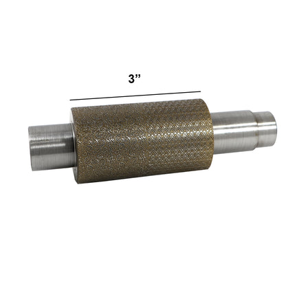 3 inch rolling machine roller with dual-side texture design