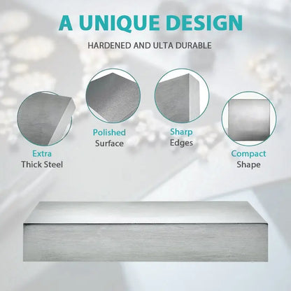 Flat Iron plate for stamping and jewellery work