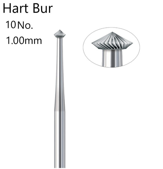 Solitaire Hart Bur 10 No. (1.00mm)