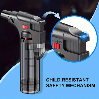 Safety Lock Flame Torch for Firework, Lakh, and DIY Use