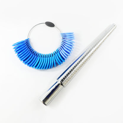 Complete 36-piece ring sizer set for Indian standard ring sizes