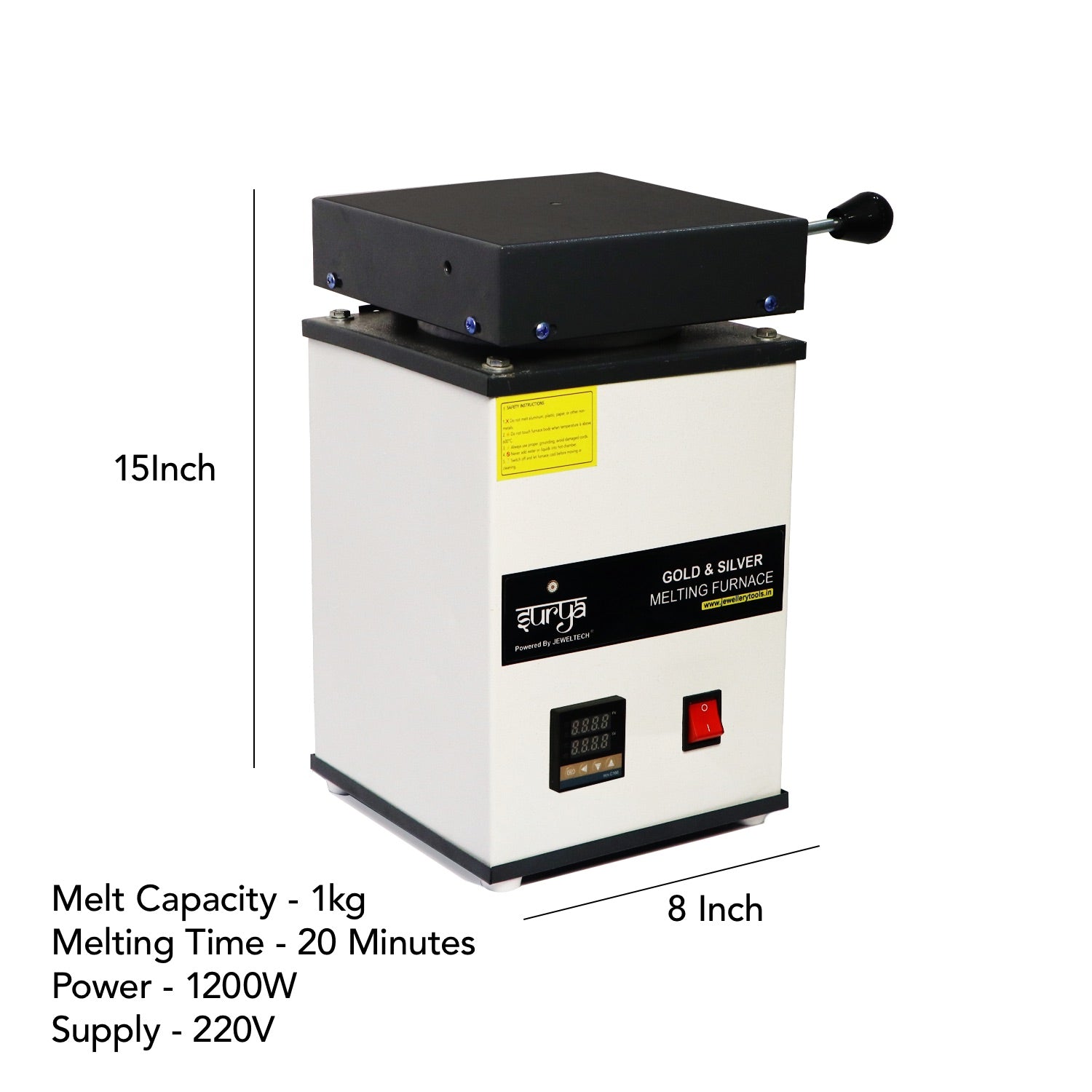 Compact Portable Furnace for Jewellery Making