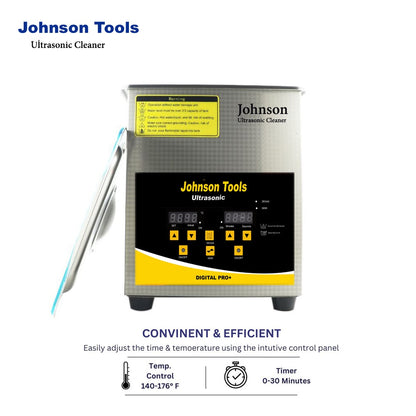 Johnson Tools 2L Ultrasonic Cleaner Pro+ 42Khz Jewellery ,watch,Pcb Cleaner machine