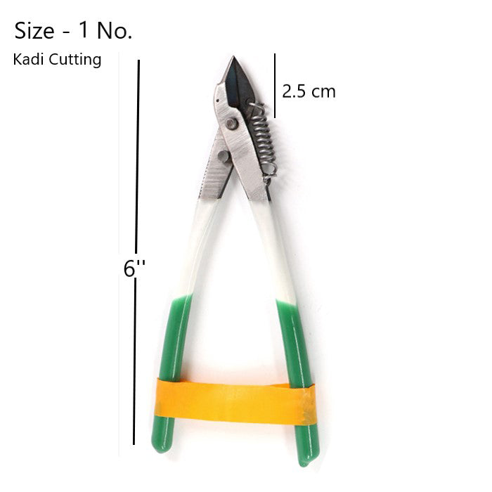 Spring-Loaded Coil Cutting Pliers for Jewelry Making
