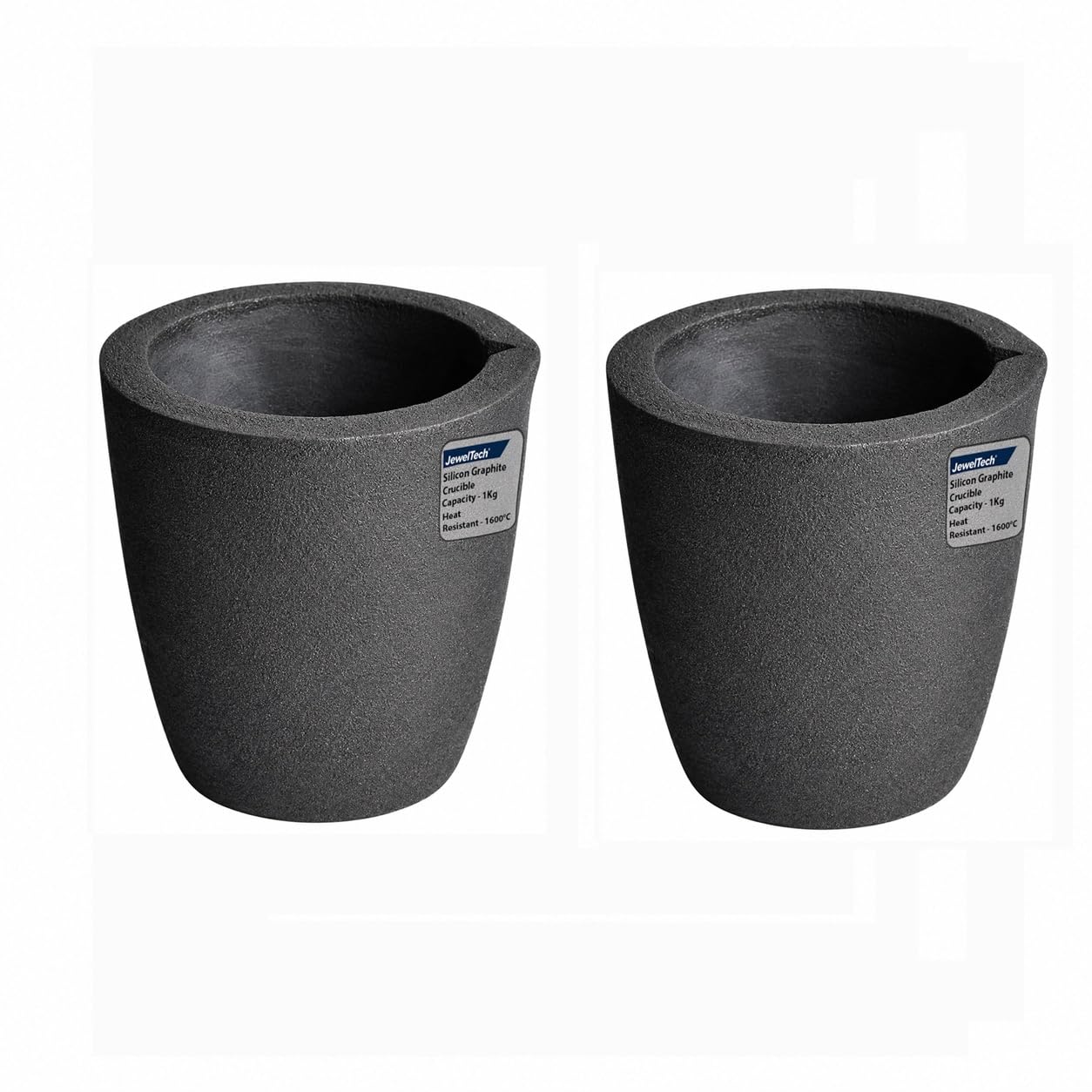 Graphite Crucible A1-High Temperature Casting, Refining, Melting of Gold, Silver & Metals for Goldsmith, Metallurgy, Foundry, Bullion, Refinery, Metalsmith, Model Making