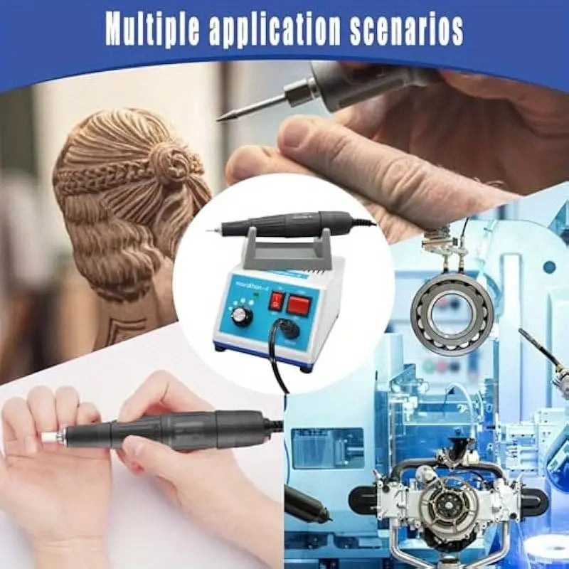 Jeweltech Marathon micromotor rotary tool for carving, polishing, jewelry, and dental lab work