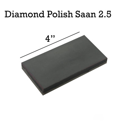 White/Black Diamond Polishing Saan 2.5 – Double-Side Stone