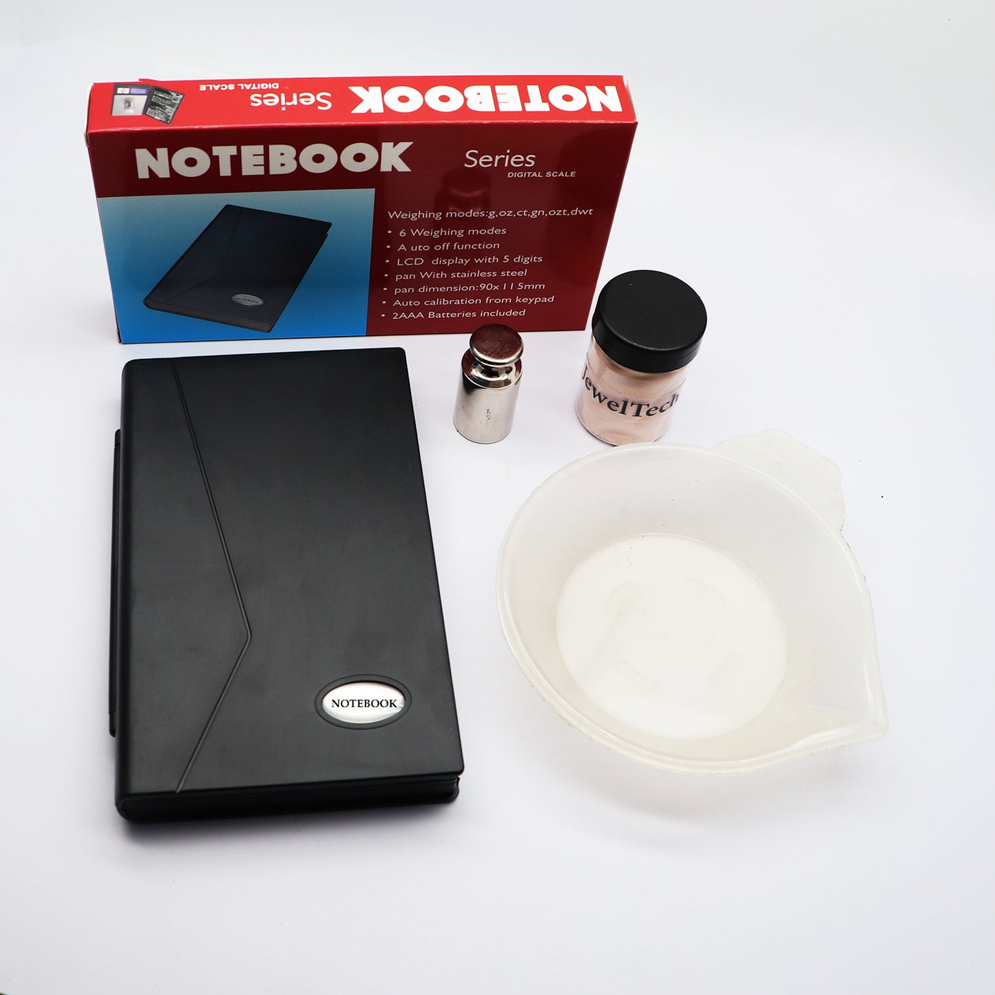Notebook Weigh Scale 600Gm Combo