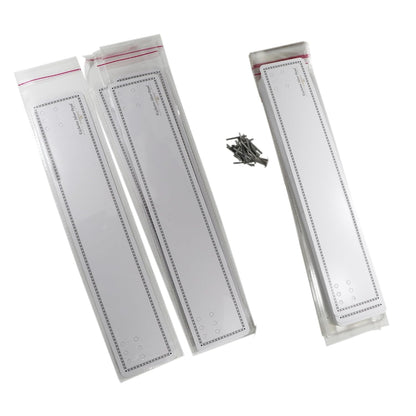 Ojarwala Silver Payal Anklet Packing Pouch 100 Set 2.25X11.5 Pack of 100 Size-02