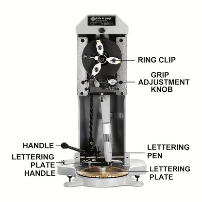 Ring and Bangle Engraving Machine – Double-Sided Scale Inner Ring Engraver
