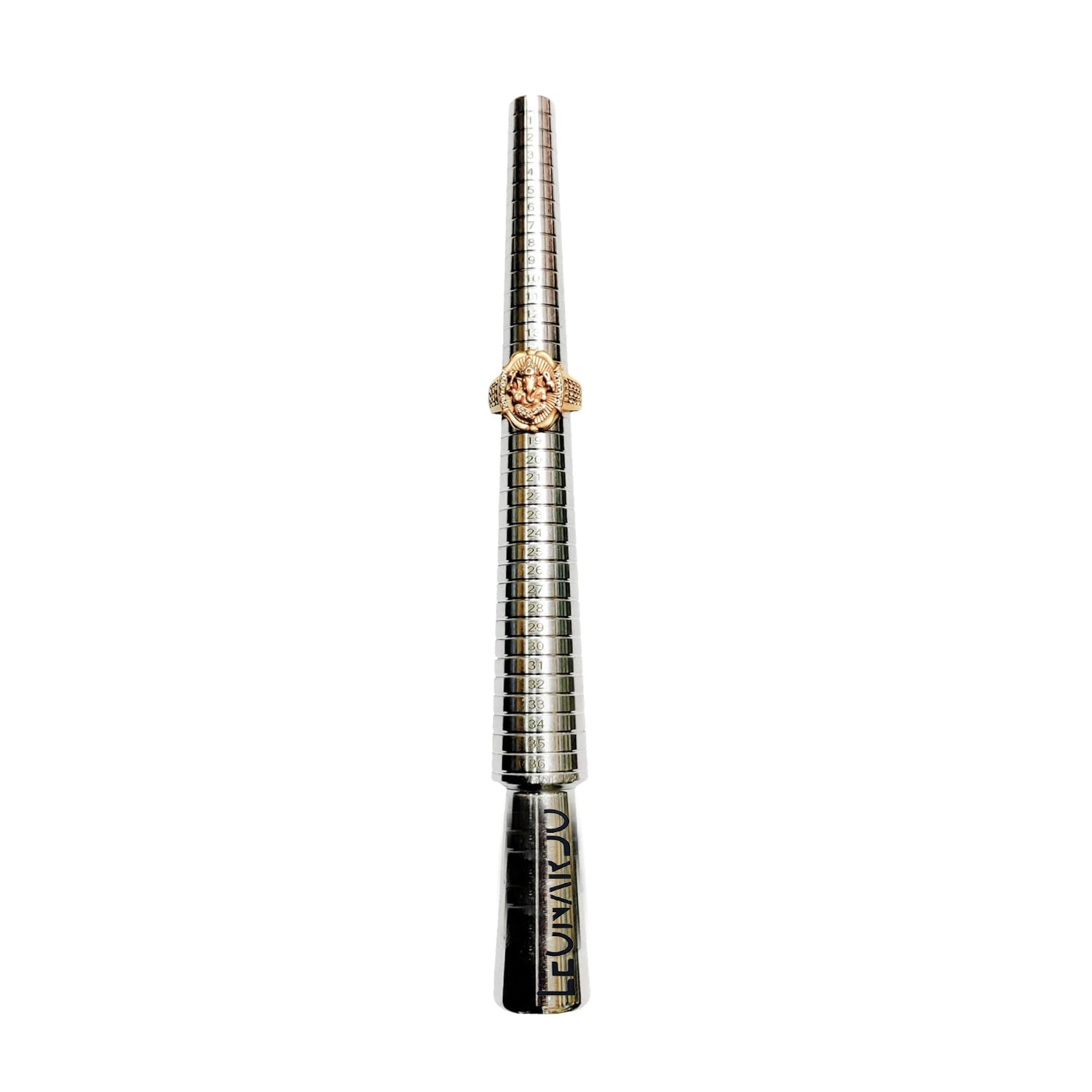 Finger ring measuring tool set for jewelry showroom and workshop use


