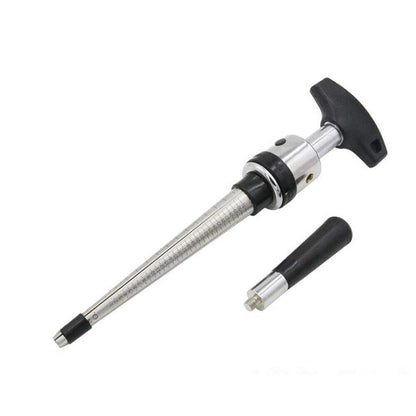Steel ring stretcher tool for increasing ring diameter in jewelry repairs

