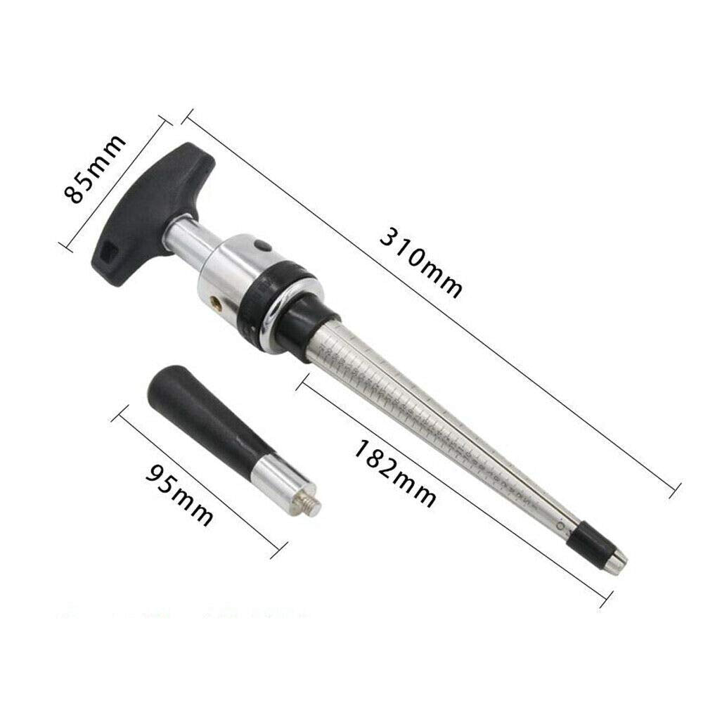 JewelTech branded stainless steel ring resizing tool on white background

