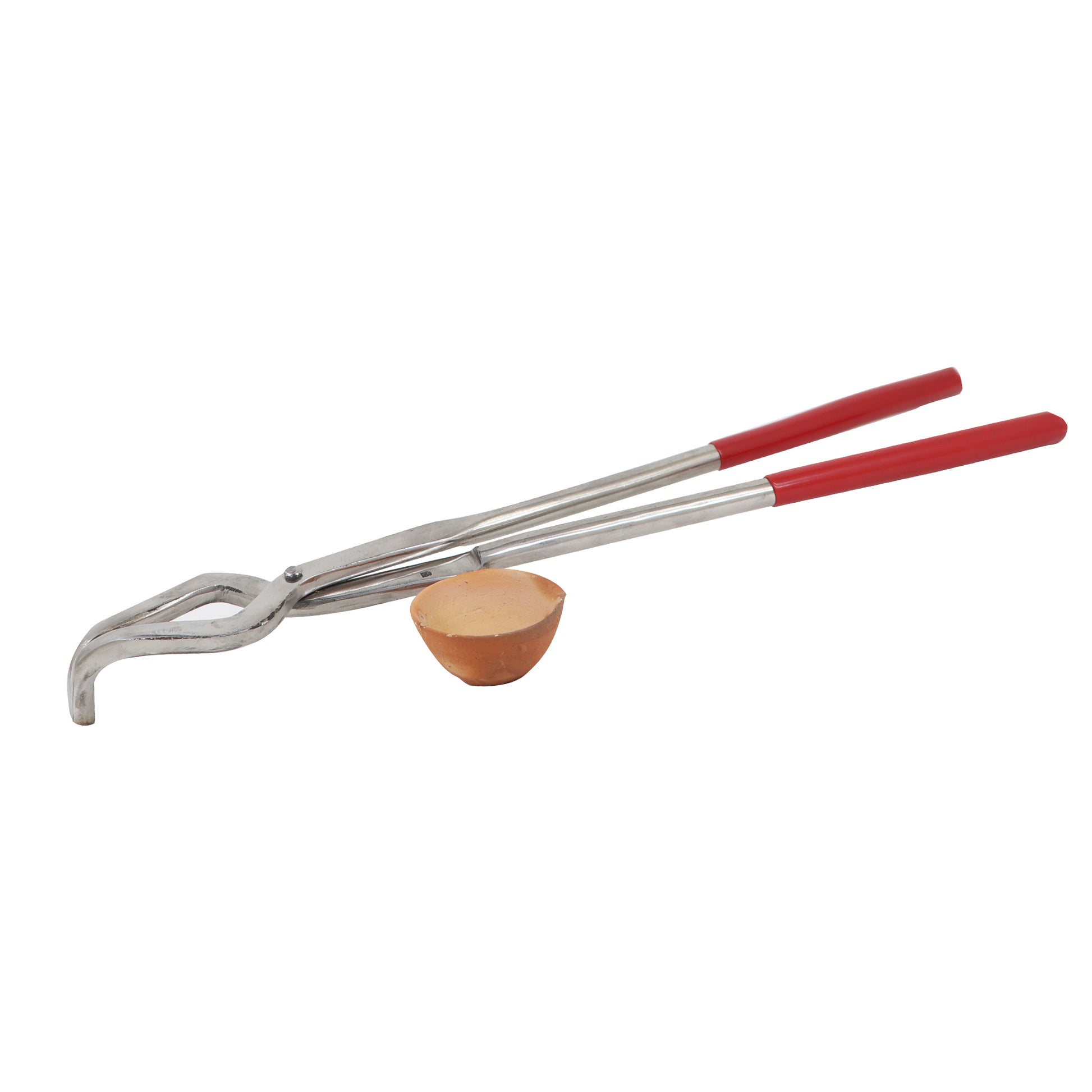 Sandasi – Stainless Steel Bent Mouth Tong for Gold & Silver