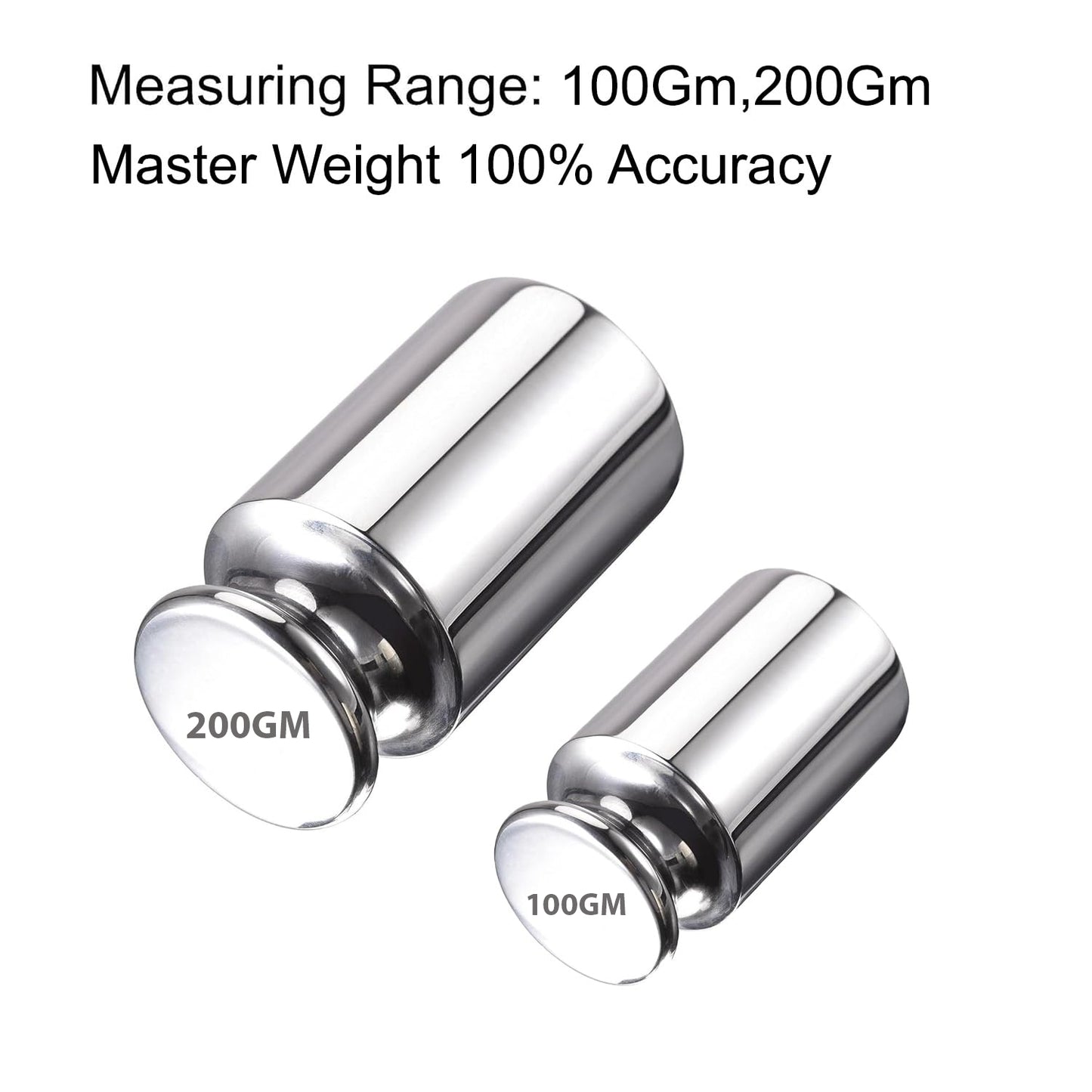 Stainless steel calibration weights