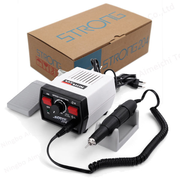 Saeshin Strong 204 Micro Motor with 102 Handpiece, Diamond Tools