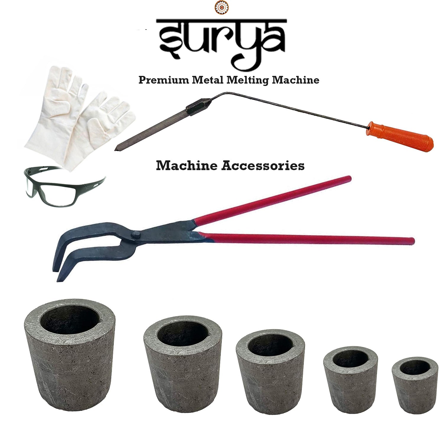 Surya 1Kg Electric Gold Melting Furnace