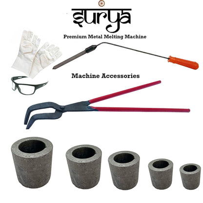 Surya 1Kg Electric Gold Melting Furnace