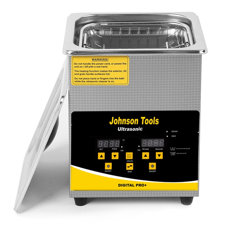 Johnson Tools 2L Ultrasonic Cleaner Pro+ 42Khz Jewellery ,watch,Pcb Cleaner machine