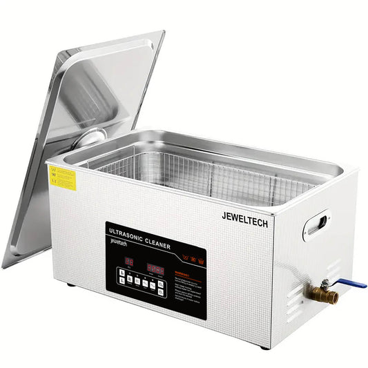 Jeweltech ultrasonic cleaner on a white background