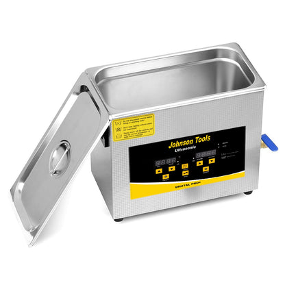 Johnson Tools 6L Ultrasonic Cleaner Pro+ 42Khz Jewellery ,watch,Pcb Cleaner machine