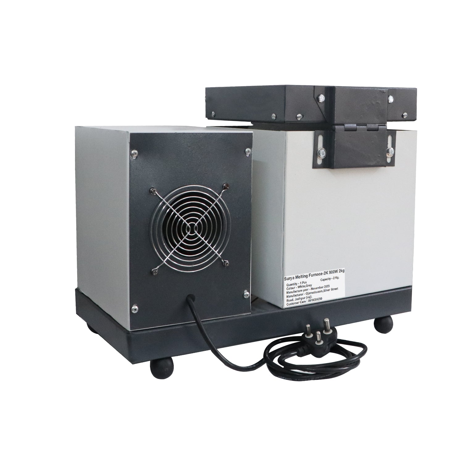 Surya 1Kg Electric Gold Melting Furnace – 1200°C Digital Furnace for Jewelry Casting