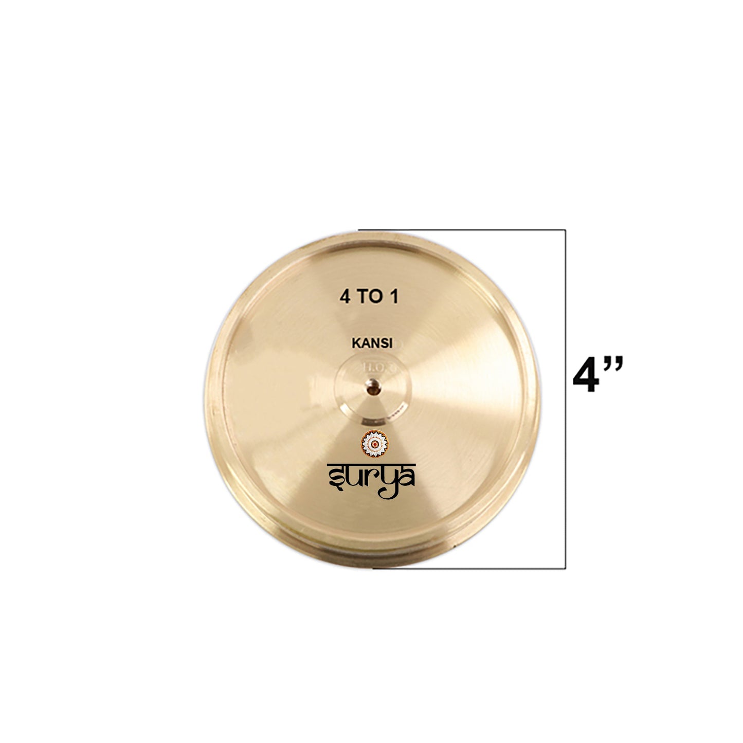 4-Inch Kansi Ball Rolling Die Chakki (Size 4 to 1)