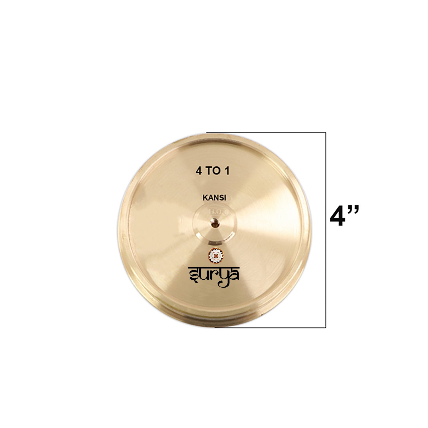 4-Inch Kansi Ball Rolling Die Chakki (Size 4 to 1)
