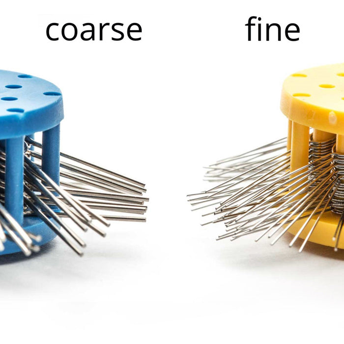 Coarse rotary wire brush tool for rough cleaning of gold and silver jewelry