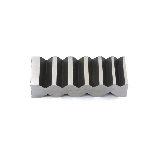 Surya Double Side V-Cut Wire Forming Die – 10 Groove, 9.5mm to 19.5mm – Jewelry Tool for Gold & Silver Wire
