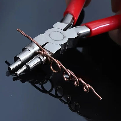 6-in-1 Jewelry Making Pliers – Carbon Steel Looping