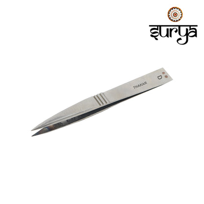 Handmade Thakar chimti tool for precision jewellery and stonework applications
