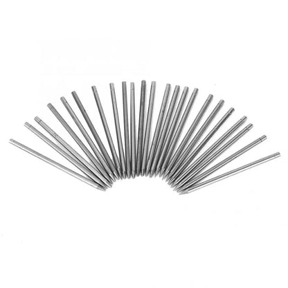 Flat tip Densply grain setting tools in various sizes for detailed diamond and gemstone setting in rings and bangles