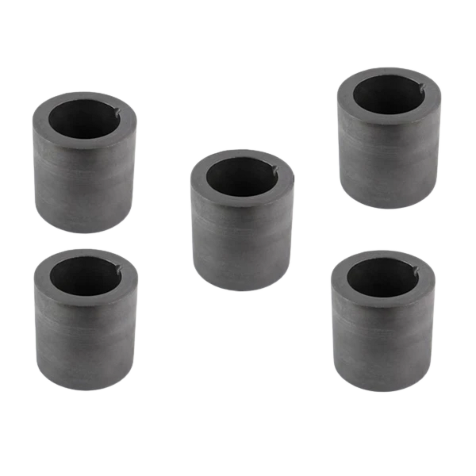 Graphite crucible by Surya used in jewelry workshop for melting precious metals