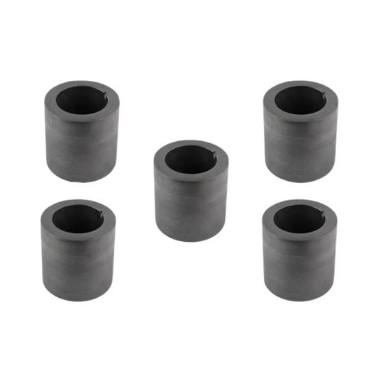 Surya Graphite Crucible 20grampack of 5 pieces for gold and silver melting in electric furnaces
