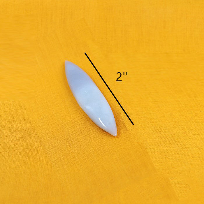 Opni polishing tool made from natural agate for mirror finish in Kundan and Jadau jewellery