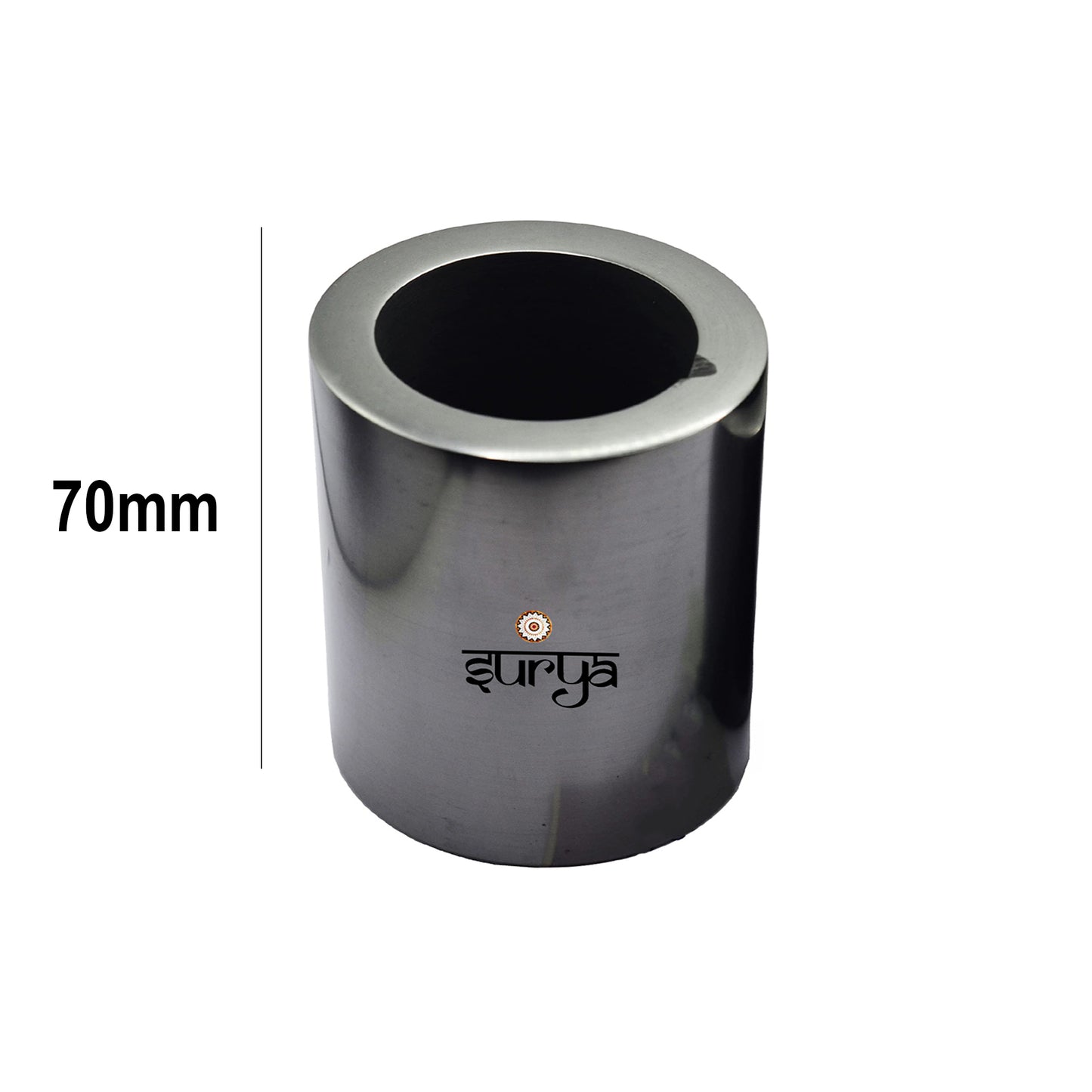 Heat-resistant graphite crucible designed for electric melting furnaces

5.