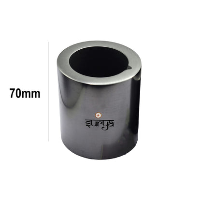 Heat-resistant graphite crucible designed for electric melting furnaces

5.