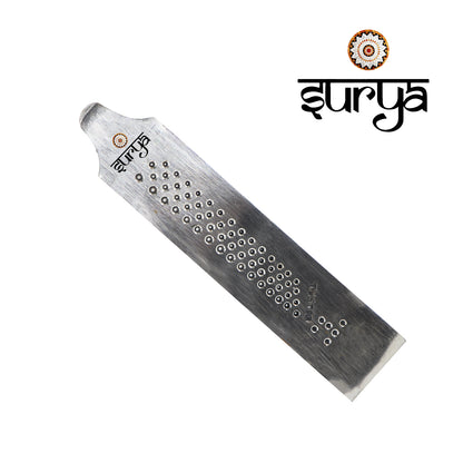Surya 5-inch stainless steel wire drawing plate for 16 to 32 gauge gold and silver wires
