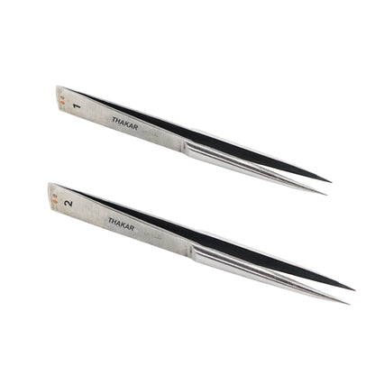 Vintage-style chimti tweezer used for gem setting and fine jewellery detailing