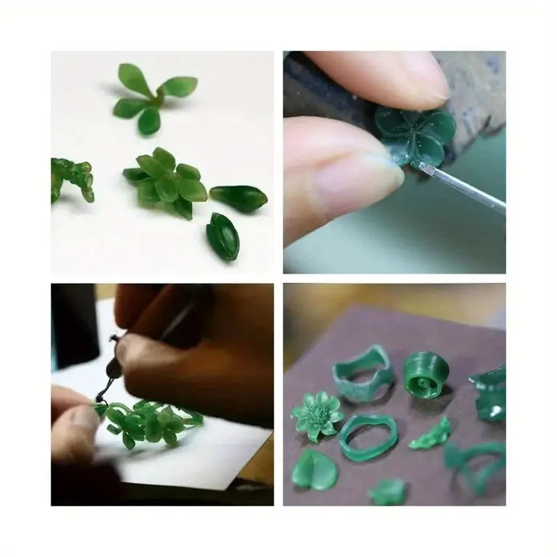Smooth cylindrical green wax tube ideal for ring casting and hand carving

